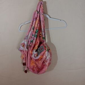 🐞Johnny Was Floral Pink Women's Bag No Blank